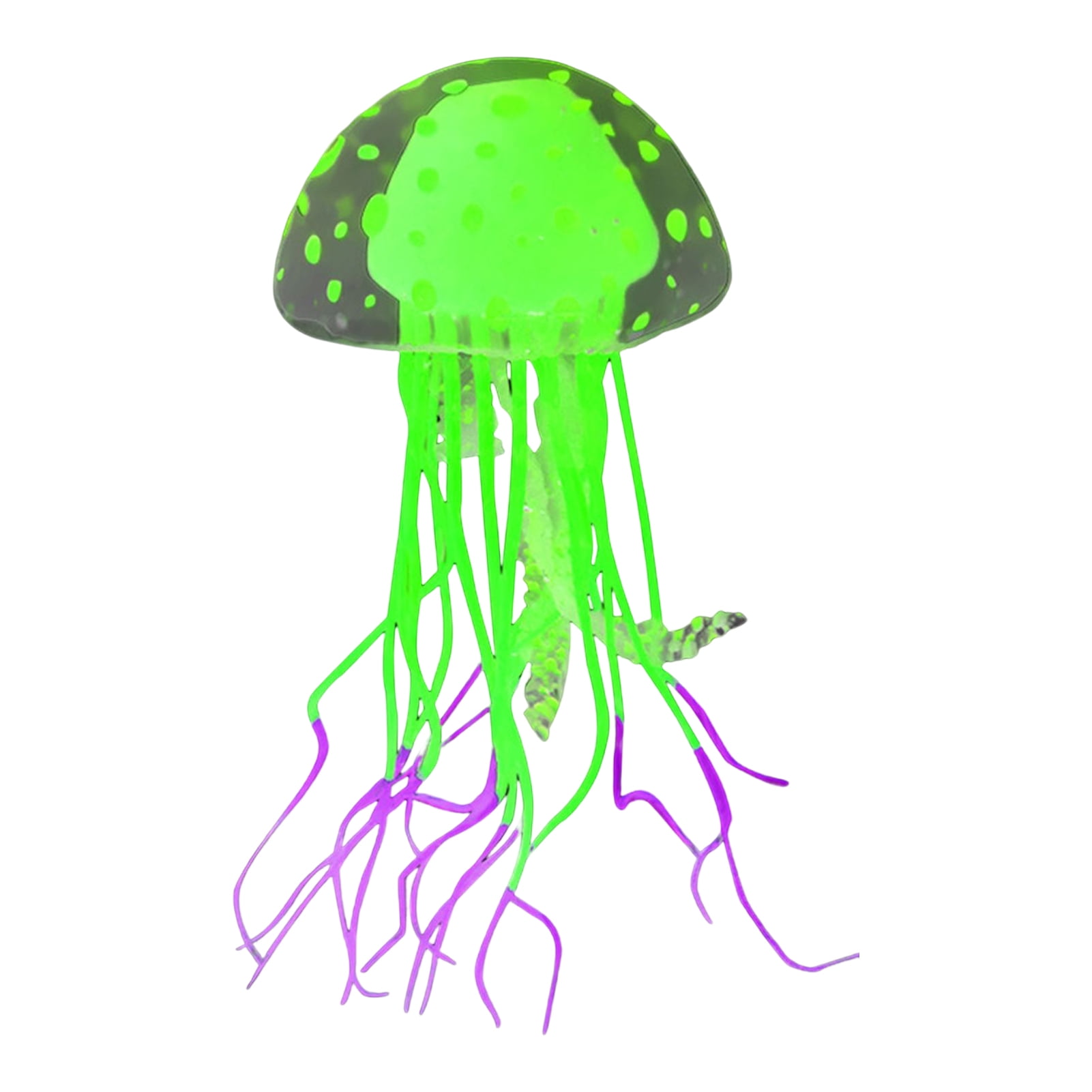 Artificial Jellyfish Sucker Safety Clear And Translucent Realistic Shape Luminous Decorative