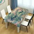 thumbnail image 4 of Yayeee Tablecloths 54" x 54" Rectangle Wrinkle Resistant Party Table Cover, Floral Forest Pattern, 4 of 8