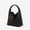 Black, variant on Women's PU Solid Hobo Tote Bag, Pink