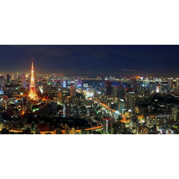 Tokyo II CANVAS OR PRINT WALL ART