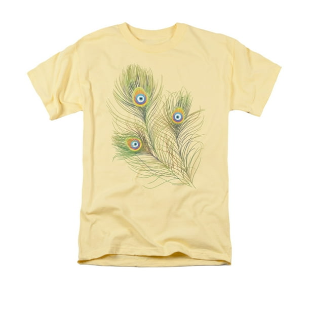 Trevco Evil Peacock Feather Design Adult T Shirt Walmart Com Walmart Com