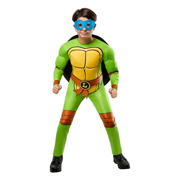 Teenage Mutant Ninja Turtles 4-in-1 Halloween Costume for Children, Boys Size S (6/7), by Rubies
