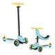 thumbnail image 1 of Scooter / Triciclo Evolutivo 5 en 1 de Equilibrio para Niños, Patinete Multifuncional Convertible con Asiento Desmontable, Guía y Luz LED, Color Azul, 1 of 6