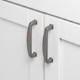 thumbnail image 3 of GlideRite 3-3/4 in. Center-Center Transitional Cabinet Pull, Graphite Gray - 81092-GPH, 1 Pack, 3 of 4