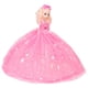 thumbnail image 4 of Cubierta de malla plegable para alimentos con forma de muñeca, de 3 capas, para exteriores, fiestas, picnics y barbacoas, color rosa, 4 of 7