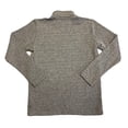 thumbnail image 2 of GAP Men's Long Sleeve Half Zip Mock Neck Warm Stylish Pullover (True Black, M), 2 of 3