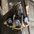 thumbnail image 6 of Waroomhouse Scary Witch Decor Witch Pendant Witch Broom Pendant Creepy Halloween Decoration for Haunted House Door Window, 6 of 8