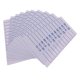 thumbnail image 2 of 10 Piezas Brazalete de Plástico de La Regla de Medición Calibradores de Papel de Plástico 90 Mm, 2 of 8