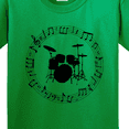 thumbnail image 4 of Inktastic Drummer Percussionist Music Youth T-Shirt, 4 of 5