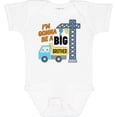 thumbnail image 3 of Inktastic Im Gonna Be a Big Brother- Truck and Crane Boys Baby Bodysuit, 3 of 5