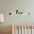 thumbnail image 4 of Bearachild Etiqueta de la pared de la flecha del amor cambia instantáneamente el aspecto de la habitación cambia instantáneamente el aspecto de Decoración del hogar, 4 of 6