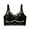 Black, variant on Full Coverage Lace Bra for Women Wireless Comfort Support Plus Size Bralette Push Up Seamless Everyday Bra
