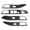thumbnail image 3 of ZSWAL Car Interior Window Lift Switch Panel Cover Trim Carbon Fiber Replacement for MITSUBISHI Lancer EVO X MR 2008-2015, 3 of 5