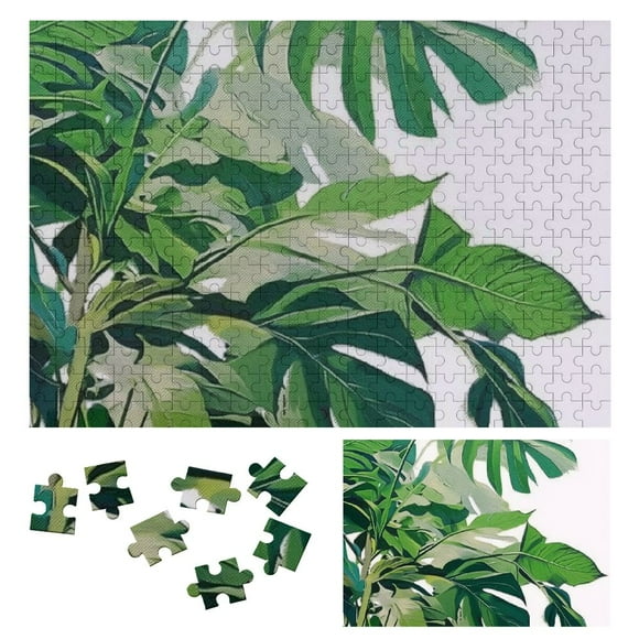 SHERONV Detailed Plant Painting Wooden Jigsaw Puzzle for Adults and Kids - Impossible Puzzle Gift for Family Friends 300 PCS