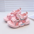 thumbnail image 2 of TOWED22 Boys Sandals with Adjustable Straps Open-Toe Summer Outdoor Sport Sandals for Toddler/Little/Big Kid(Red,10), 2 of 6