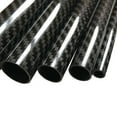 thumbnail image 3 of 2 Carbon Fiber Tubes - 8mm x 6mm x 500mm - 3K Roll Wrapped 100% Carbon Fiber Tube Glossy Surface, 3 of 8