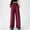 Wine, variant on Up to 65% off! Plus Size Sweatpants for Womens High Waist Casual Mid-waist Pocket Overalls Casual Pants In Spring And Summer