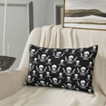 thumbnail image 5 of Haiem Pillowcase for Hair and Skin Queen Pirate skulls Printed Soft Pillowcase with Envelope Closure-20"x30", 5 of 6
