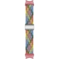 thumbnail image 3 of One Click No Gap Magnetic Braided Bands for Samsung Galaxy Watch 7 FE 6 4 5 Band 40mm 44mm/Watch 6 4 Classic 47mm 43mm 42mm 46mm/Watch 5 Pro 45mm, 20mm Elastic Nylon Sport Strap Men Women, 3 of 6