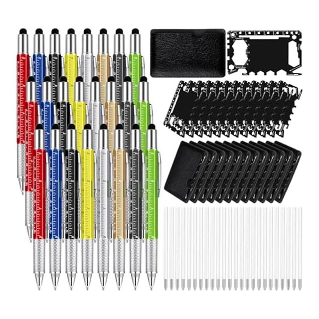 Multi-Tool Pen Gift Set Its Uses Go Beyond Writing Levels, Rulers and Screwdrivers, Making It A Gre
