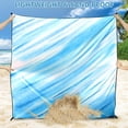 thumbnail image 3 of Manta de playa HIHOHO, impermeable y resistente a la arena, extra grande, 200 x 210 cm, 3 of 6