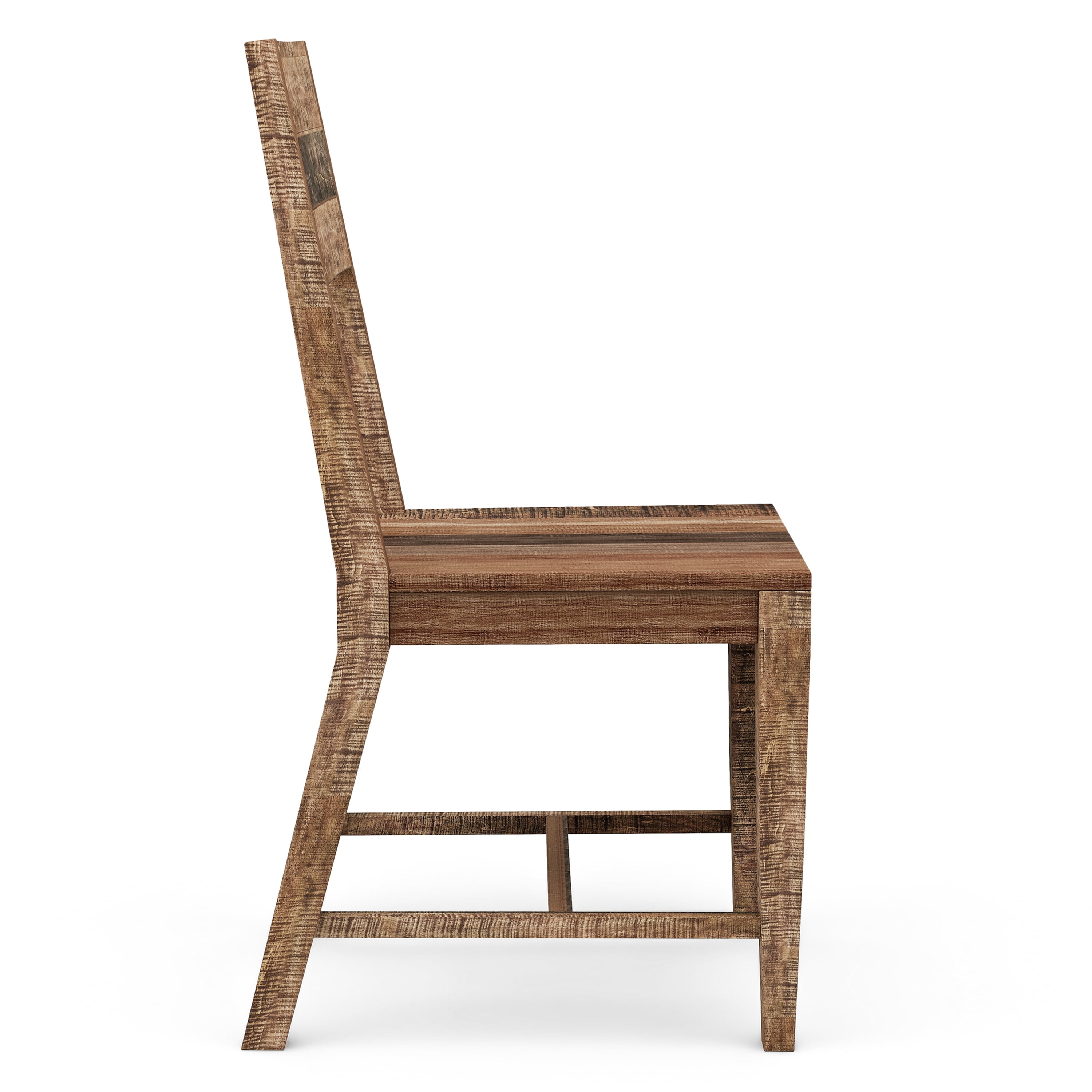 Furniture of America Acres Farmhouse Wood Dining Chairs-Set of 2, Natural Tone