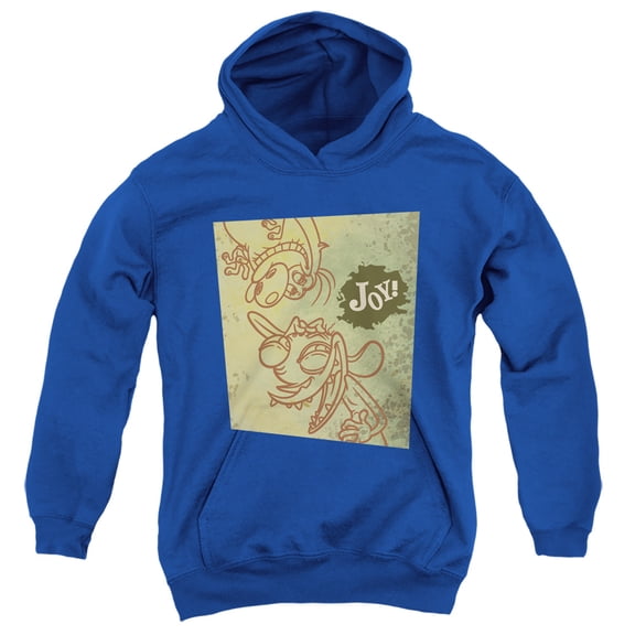 Ren And Stimpy Joy! Unisex Youth Pull-Over Hoodie