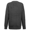 thumbnail image 2 of KOGMO Women's Waffle Knit Sweater Cardigans with Buttons and Pockets, 2 of 7
