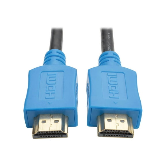Tripp Lite 10ft High-Speed HDMI Cable with Digital Video and Audio, Blue