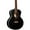 Satin Black, variant on Deep Series Medium Scale Acoustic-Electric Bass
