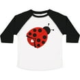 thumbnail image 3 of Inktastic Ladybug with a White Heart Girls Toddler T-Shirt, 3 of 5