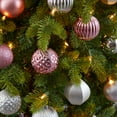 thumbnail image 2 of Nearly Natural Shatterproof Tree Pink Box 100-Pc. Christmas Ornament - PINK ONE SIZE, 2 of 5