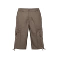 thumbnail image 4 of Yaoyar Mens Cargo Shorts Long Capri Below The Knee Shorts 3/4 Summer Relaxed Fit Long Shorts with Multiple Pockets, 4 of 4