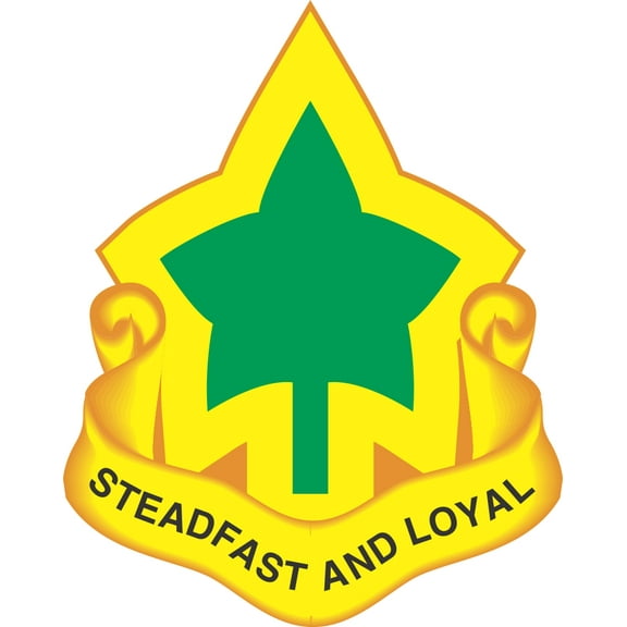 3.8 Inch Army 4th Infantry Division Unit Crest Vinyl Transfer Decal