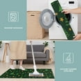 thumbnail image 6 of Dark Green Christmas Tree and Star Pattern Kitchen Rugs Sets Of 3,Kitchen Runner Rugs Non Skid Washable,Decorative Kitchen Floor Mats for Kitchen,Sink,Laundry,17"x30"+ 17"x47" + 17"x59", 6 of 6