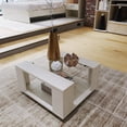thumbnail image 2 of Mesa De Centro Maderkit con Vidrio color Niebla blanco, 2 of 6