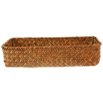 Eease Woven Cutlery Storage Basket Tabletop Cutlery Basket Sundries Storage Basket Woven Basket