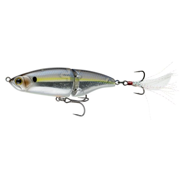 6th Sense Speed Glide Swimbait, 100mm, Chrome Threadfin