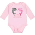 thumbnail image 3 of Inktastic You're Flippin' Fintastic Dolphins Boys or Girls Long Sleeve Baby Bodysuit, 3 of 5