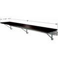 thumbnail image 5 of Arrange a Space Closet Shelf 60in. Espresso, 5 of 6