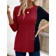 thumbnail image 2 of Sweaters Camisa De Manga Larga Acanalada Para Mujer Sueter, 2 of 6