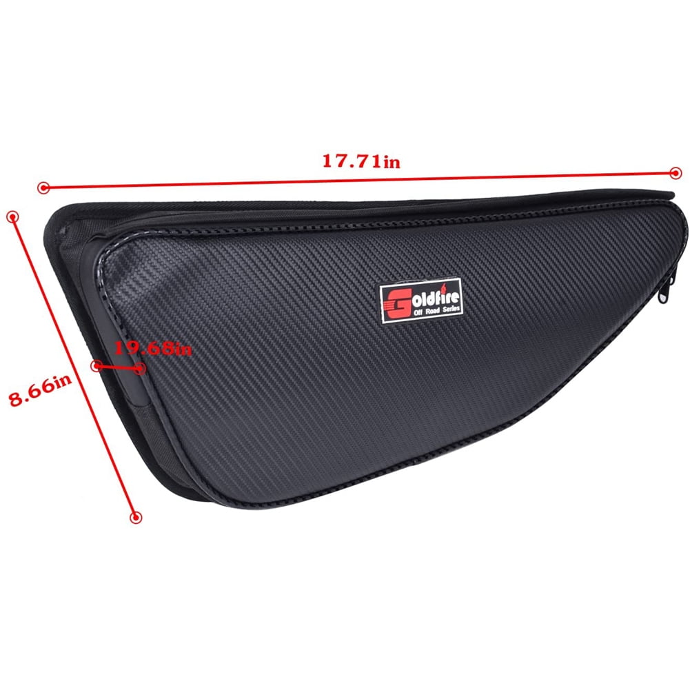 1 Pair Waterproof Carbon Fiber UTV Accessories Talon Storage Door Bags Organizers for Honda Talon 1000R 1000X 1000X-4 2019-2021
