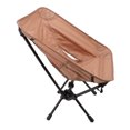 thumbnail image 4 of Foldable Moon Chair, Lightweight Folding Ergonomic Portable Camping Backpacking Chair Tear Resistant  For Fishing For BBQ Parties Sand Color, 4 of 8