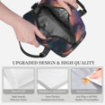 thumbnail image 3 of Balery Starry Sky Meditating Fox Bolsa de Almuerzo Impresa, Caja de Almuerzo Reutilizable, Bolsa Térmica Aislada para Almuerzo, Bolsa Antiderrames, 3 of 7