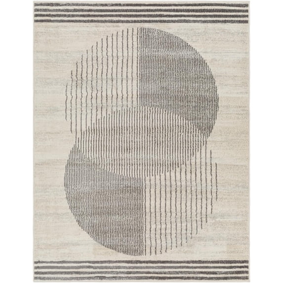 Surya Modern Floransa Polypropylene 2'7" x 10' Runner Rug FSA2377-2710