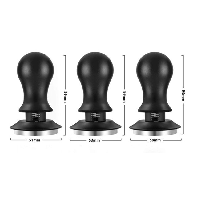 kurtrusly Coffee Distribution Tool Espresso Tamper Accessories for Household 53mm
