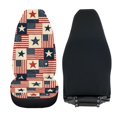 thumbnail image 6 of POLERO Collage Comfort Car Seat Cover for Front Seats for Interior, Polyester Washable Front Seat Cover Truck, 6 of 13
