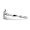 thumbnail image 3 of 925 Sterling Silver & Real 14kt Butterfly Stackable Expressions Diamond Ring Size: 8; for Adults and Teens; for Women and Men, 3 of 6