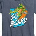 thumbnail image 3 of Teenage Mutant Ninja Turtles - So Board - Women's Short Sleeve Graphic T-Shirt, 3 of 5