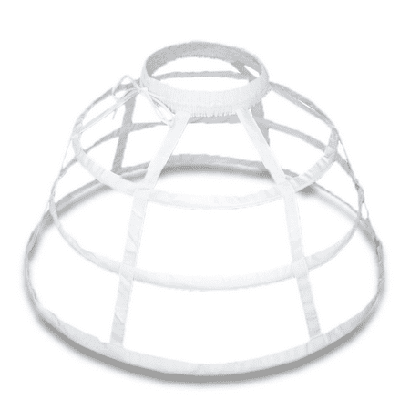 White Color Women Crinoline Petticoat Hoops Underskirt for Girls Wedding Bridal Underskirt Slip Skirt Short Half Slip